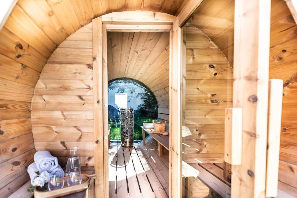 Exklusives Design-Apartment & Sauna Warngau Eksteriør bilde